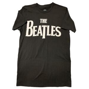 Medium The Beatles Black Short Sleeve Tshirt New Apple Brand